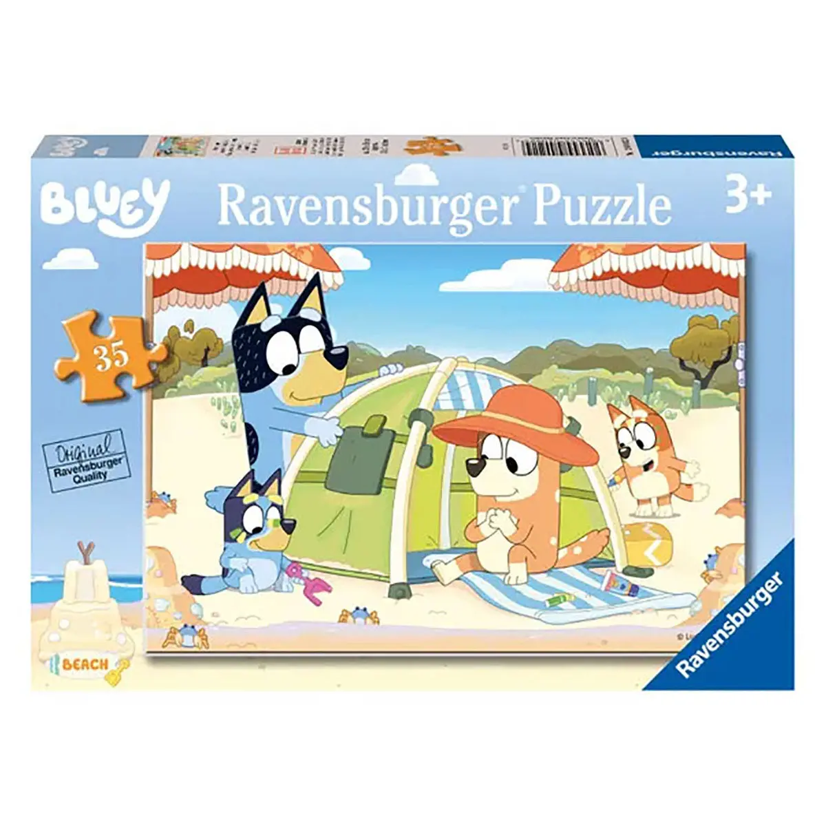 Ravensburger Bluey Beach Day 35 Piece Jigsaw Puzzle 1