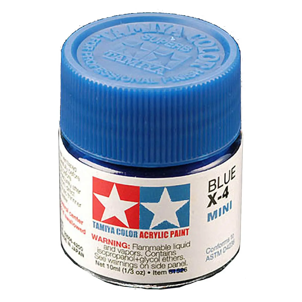 Tamiya Color Acrylic Paint Mini X-4 Blue 1