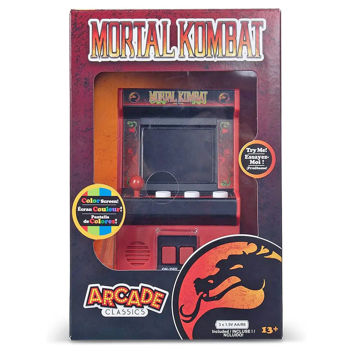 Mortal Kombat Handheld Electronic Arcade Game 1