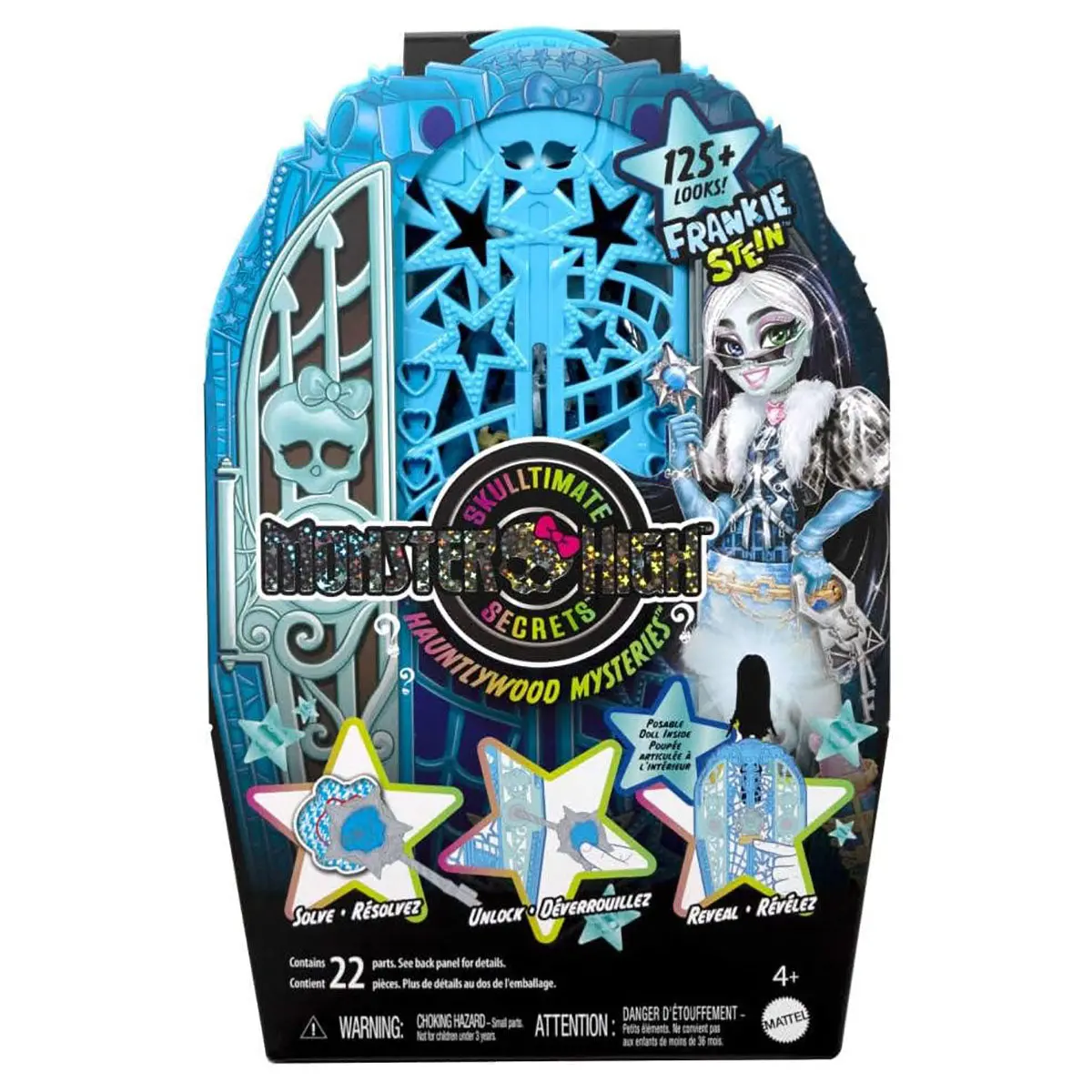 Monster High Skulltimate Secrets: Hauntlywood Mysteries Frankie Stein Doll 1