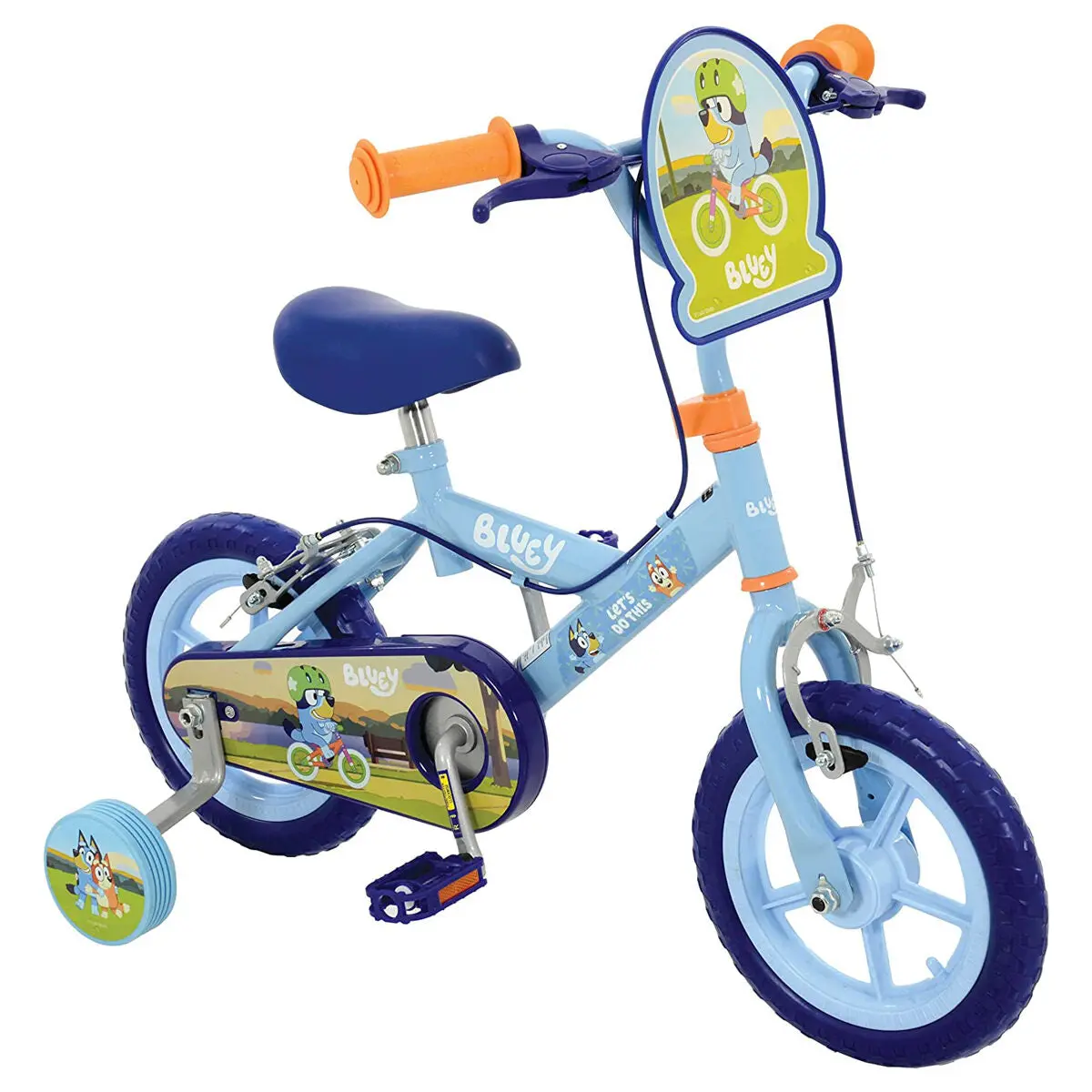 Bluey 12" Bike With Removable Stabilisers 1