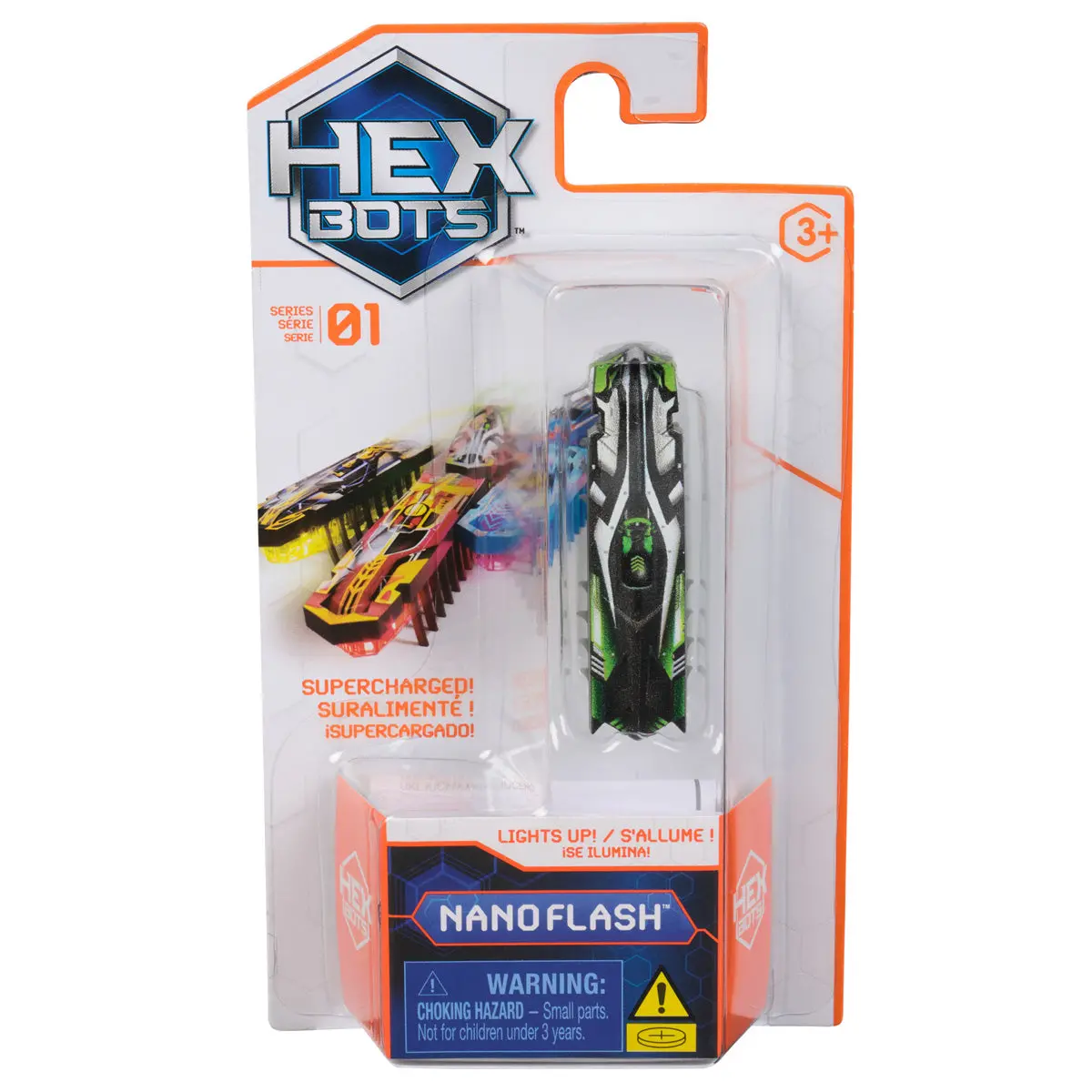 Hex Bots Nano Flash 01 Green Mini Robot Bug 1
