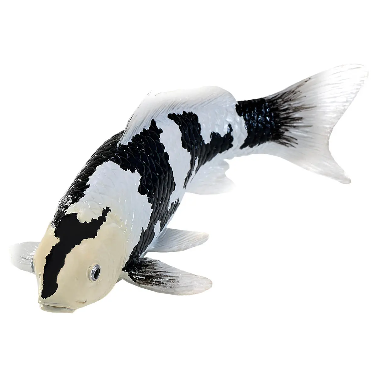 Shiro Utsuri Koi Carp Figure 1