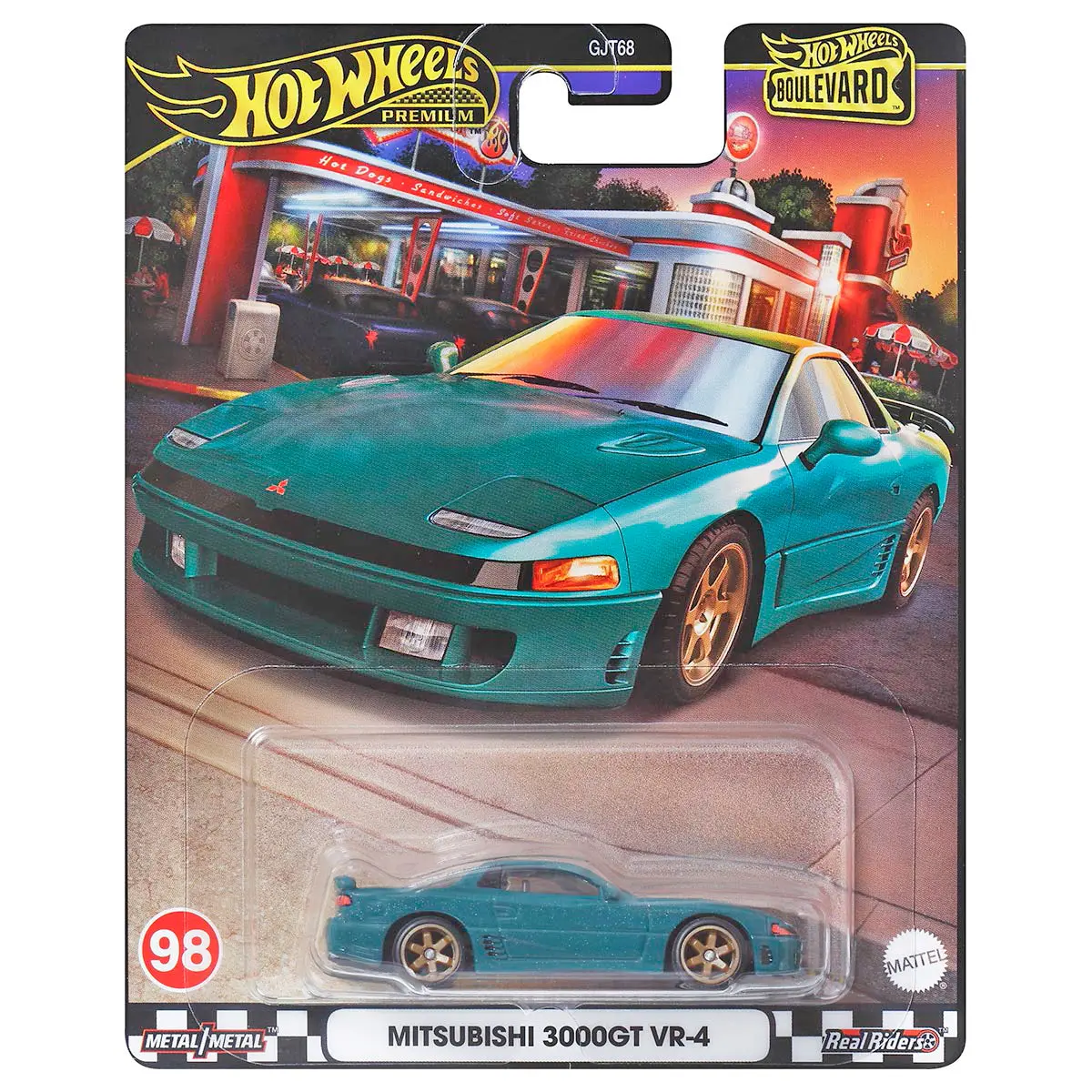 Hot Wheels Boulevard 2024: Mitsubishi 3000Gt Vr-4 #98 1