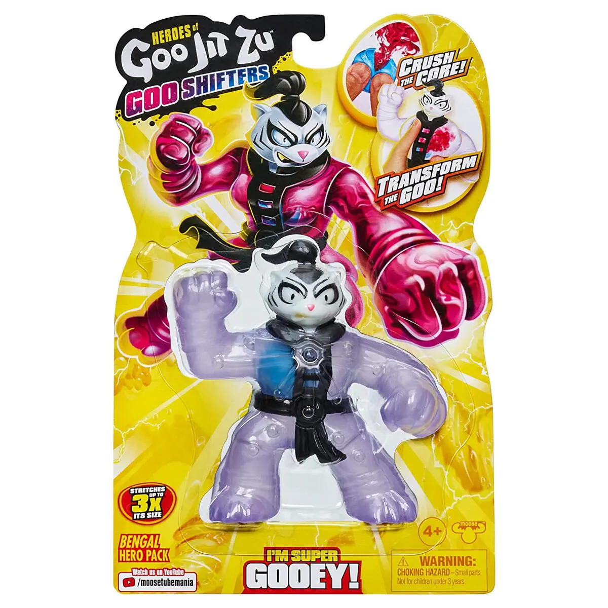 Heroes Of Goo Jit Zu Goo Shifters Bengal Stretch Figure 1