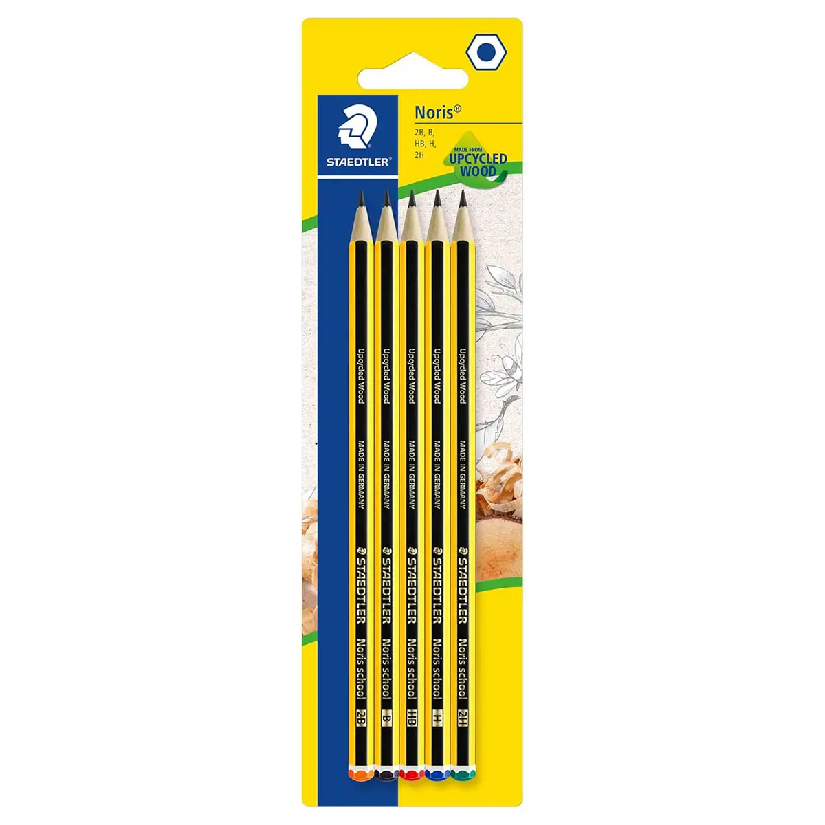 Staedtler Noris Assorted Graphite Pencils (5 Pack) 1