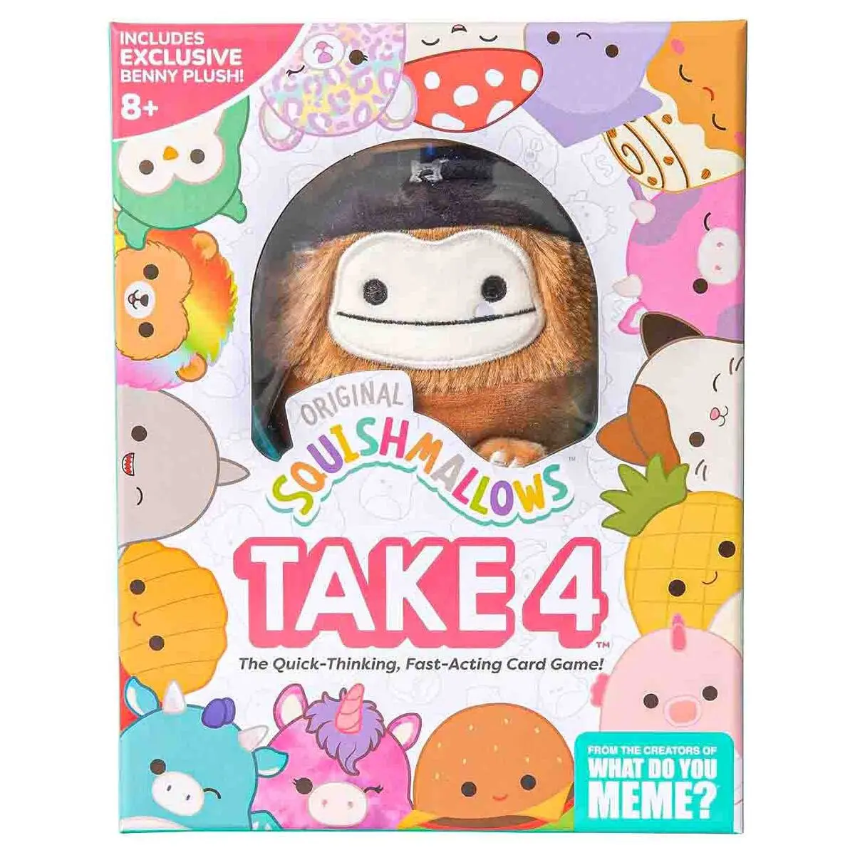Squishmallows Take 4 Card Game 1