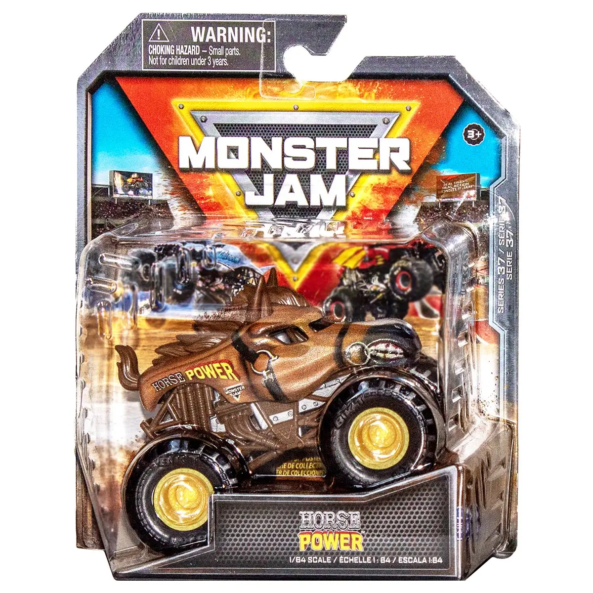 Monster Jam 'Horse Power' Series 37 1:64 Scale Die-Cast Truck 1