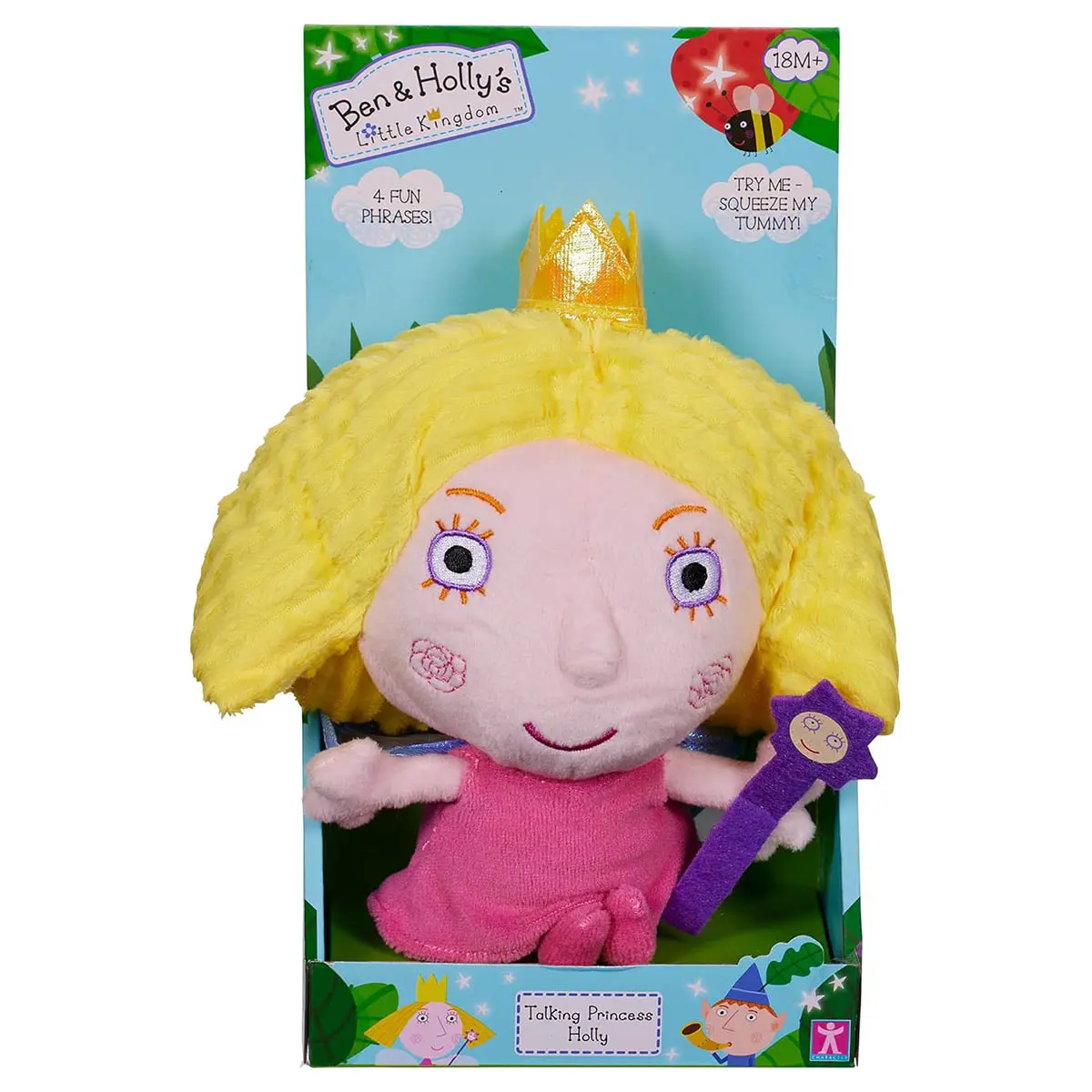 Ben & Holly Talking Princess Holly Plush 1