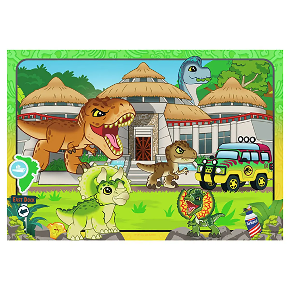 Ravensburger Jurassic World Explorers 2 X 24 Piece Jigsaw Puzzle 2