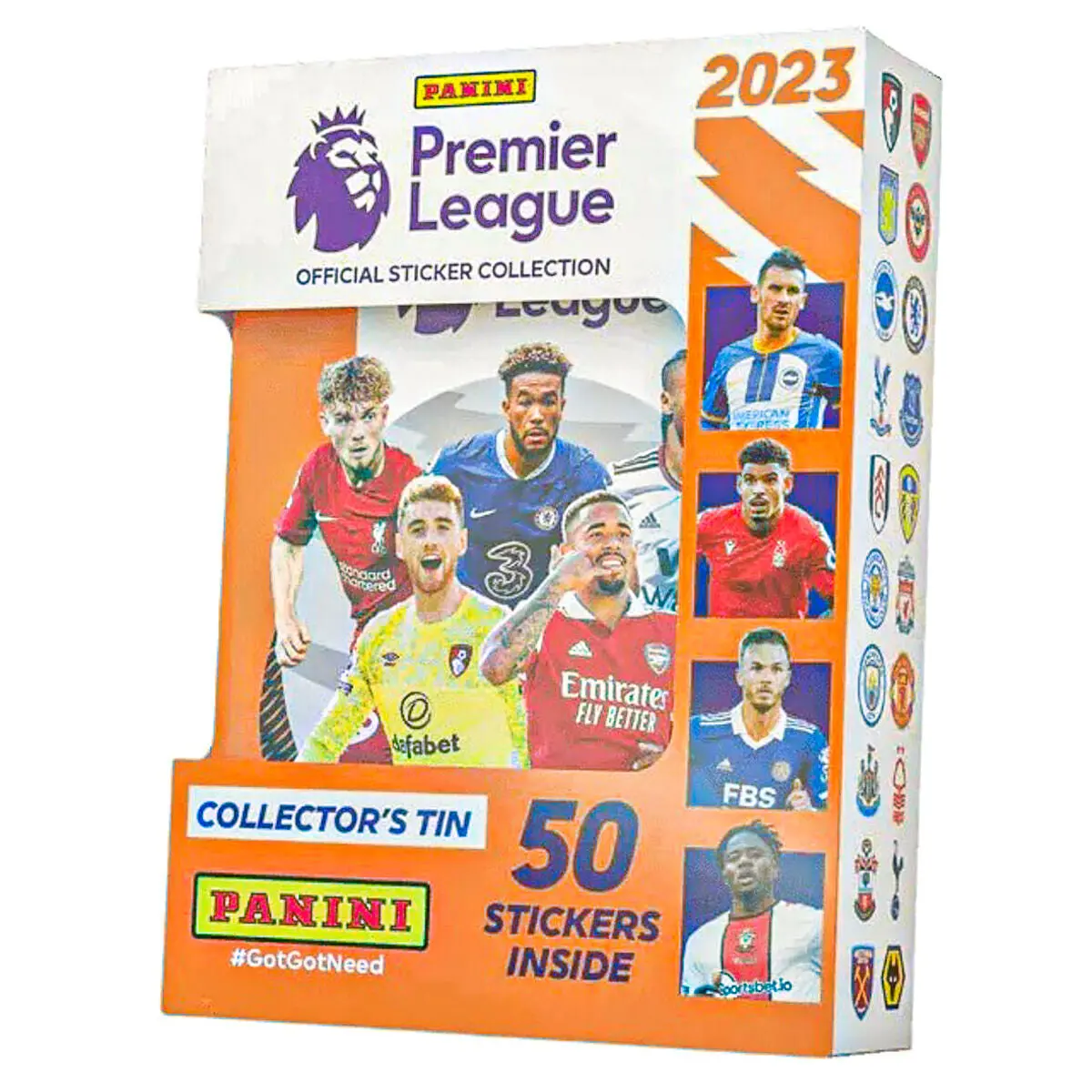 Panini Premier League 2023 Sticker Collection Collector's Tin 1