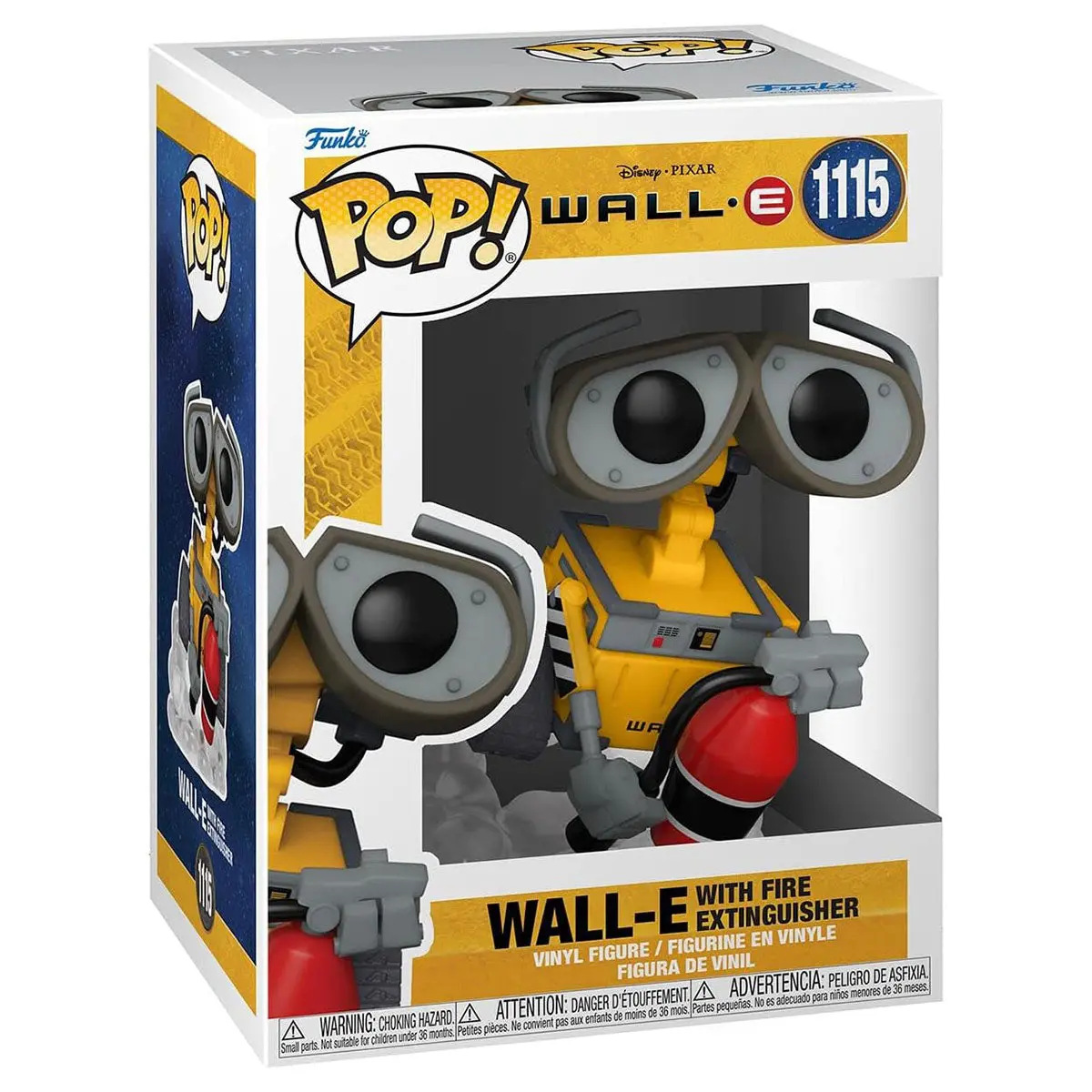 Funko Pop! Disney Pixar: Wall-E With Fire Extinguisher Vinyl Figure #1115 1