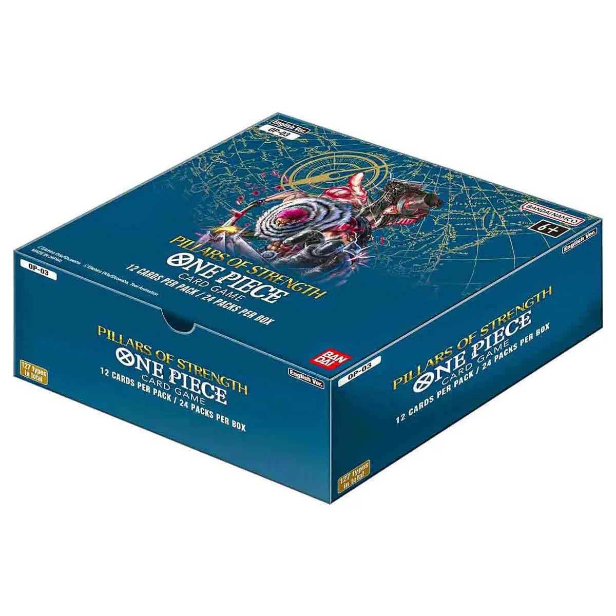 One Piece Card Game: Pillars Of Strength Booster 24 Pack Box (Op-03) 1