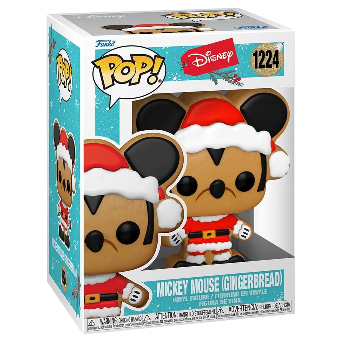 Funko Pop! Disney: Mickey Mouse (Gingerbread) Vinyl Figure #1224 1