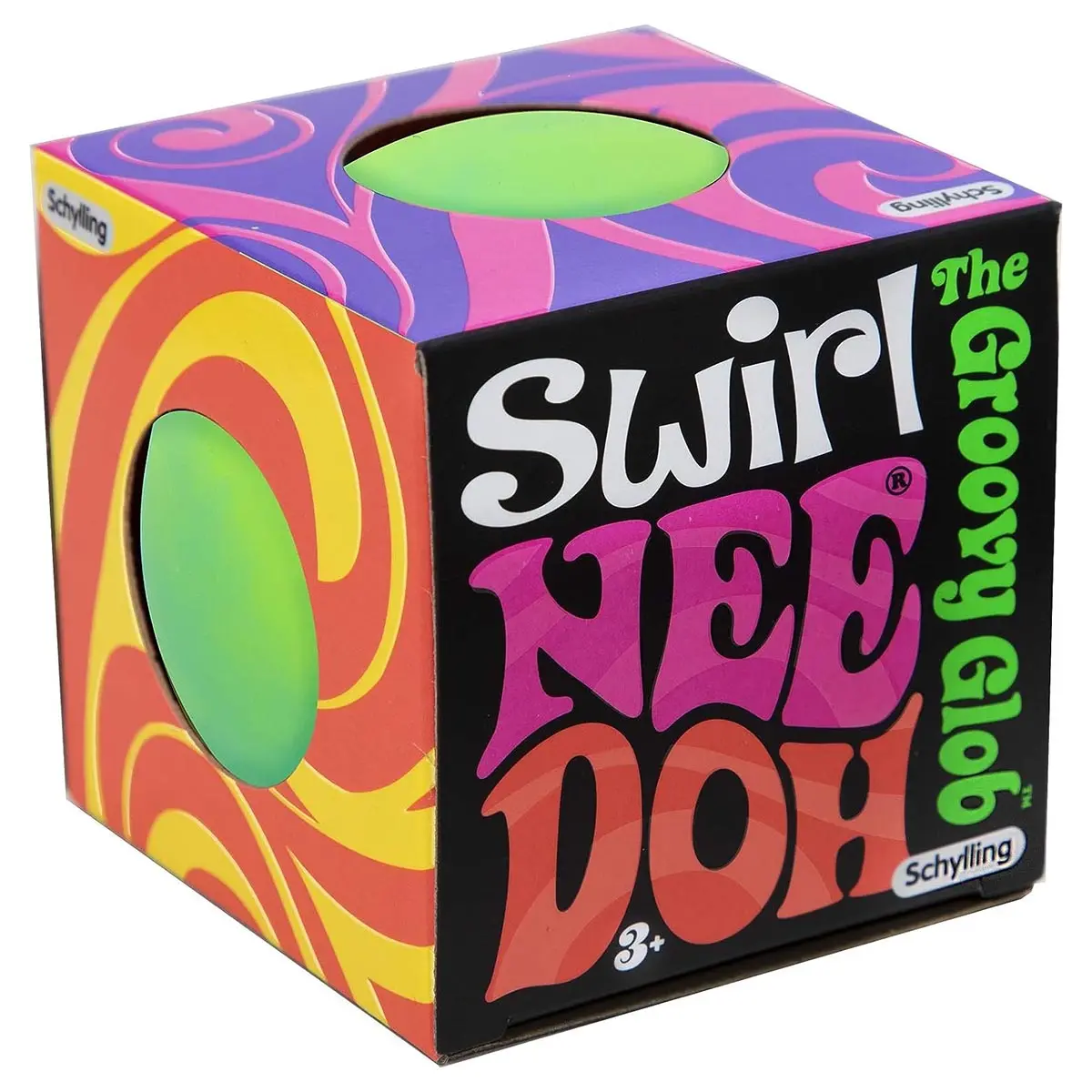 Needoh Swirl Fidget Toy (Styles Vary) 1