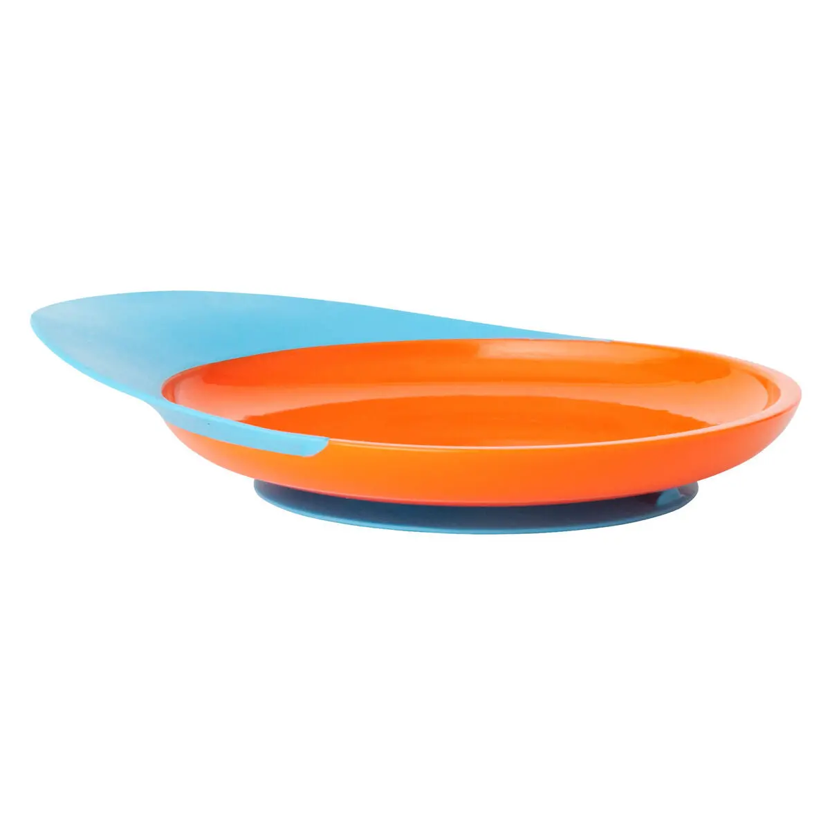 Boon Catch Toddler Plate (Orange/Blue) 1