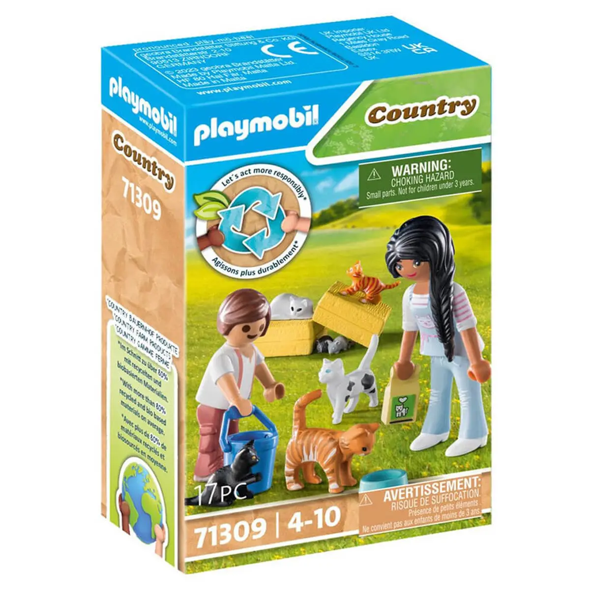 Playmobil Country: Cat Family Playset 1