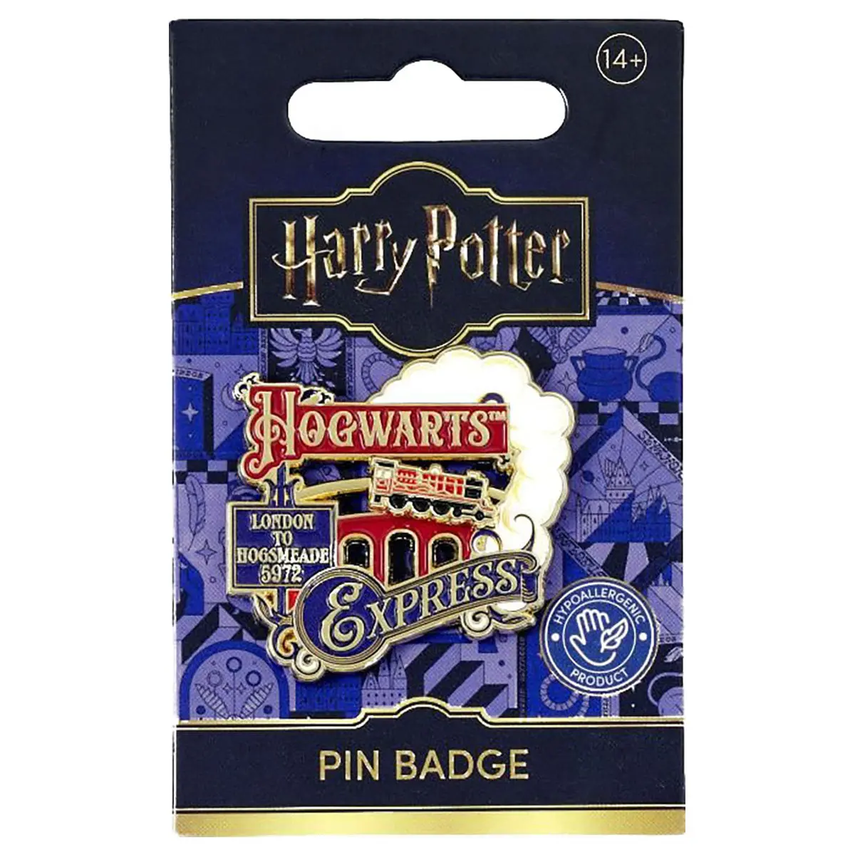 Harry Potter Hogwarts Express Sliding Pin Badge 1
