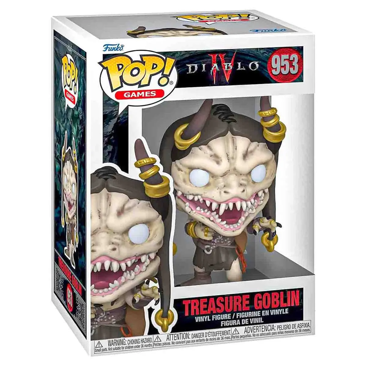 Funko Pop! Games: Diablo Iv: Treasure Goblin Vinyl Figure #953 1