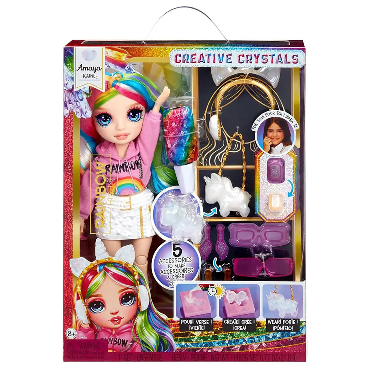 Rainbow High Creative Crystals Amaya Fashion Doll 1