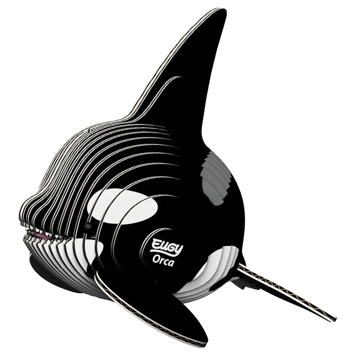 Eugy Orca 3D Cardboard Model Kit 1