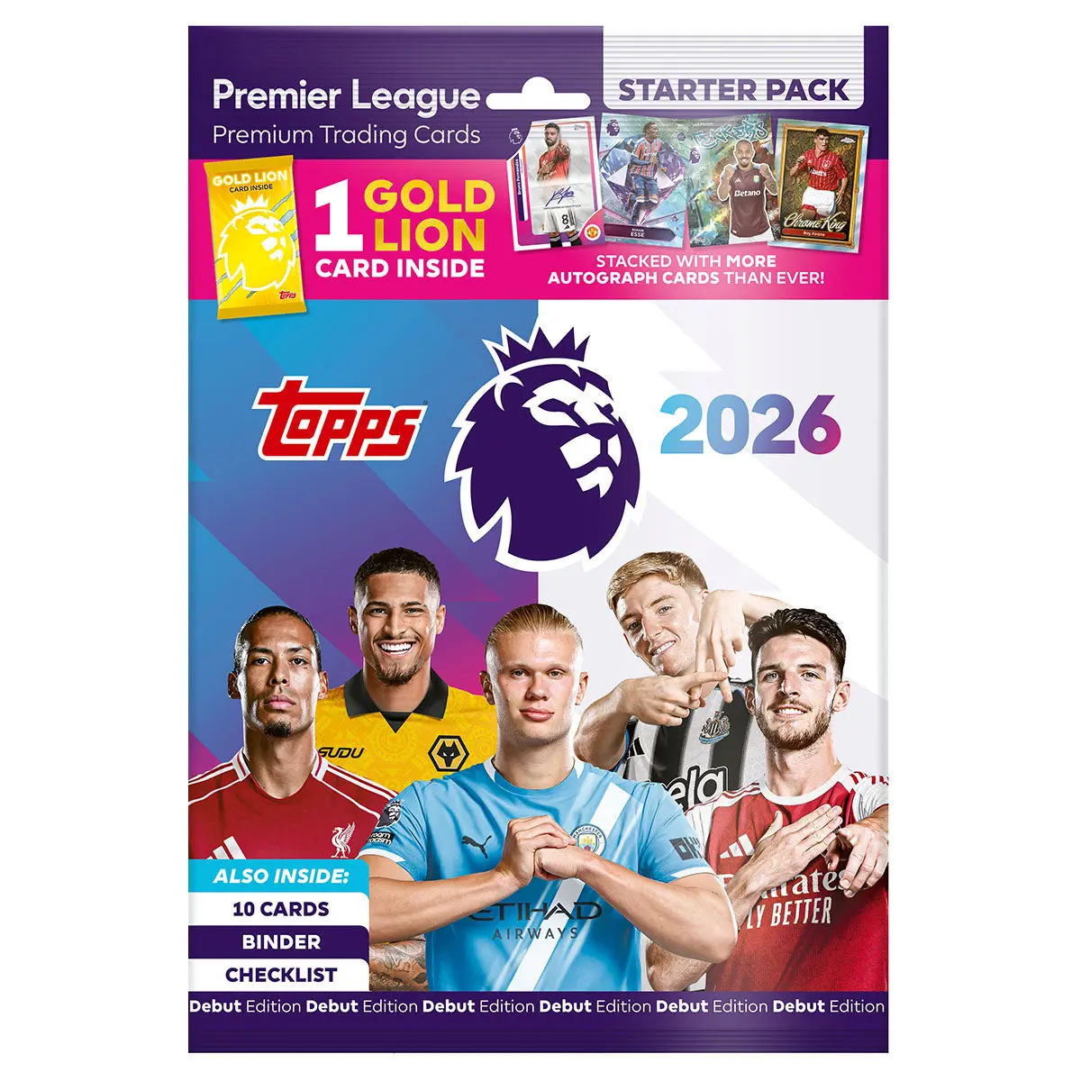 Topps Premier League 2025/26 Premium Trading Cards Starter Pack 1