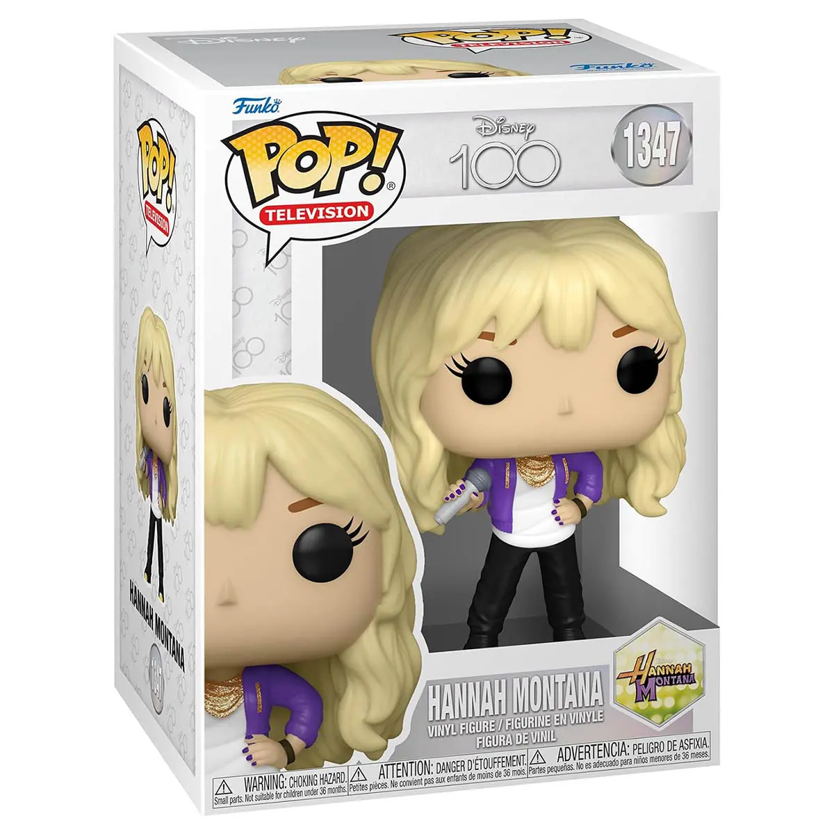 Funko Pop! Television: Disney 100: Hannah Montana Vinyl Figure #1347 1