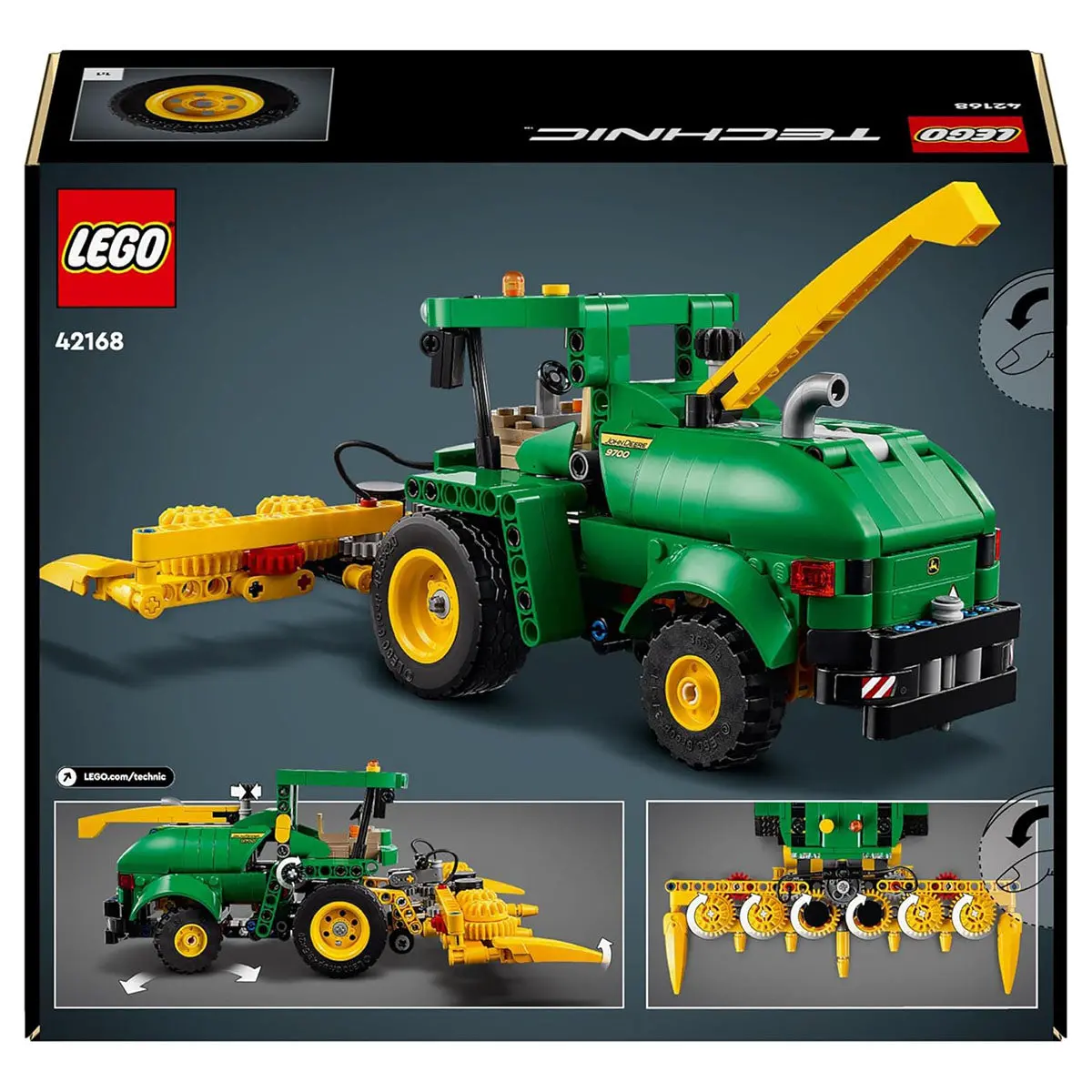 Lego Technic 42168 John Deere 9700 Forage Harvester Building Set 1