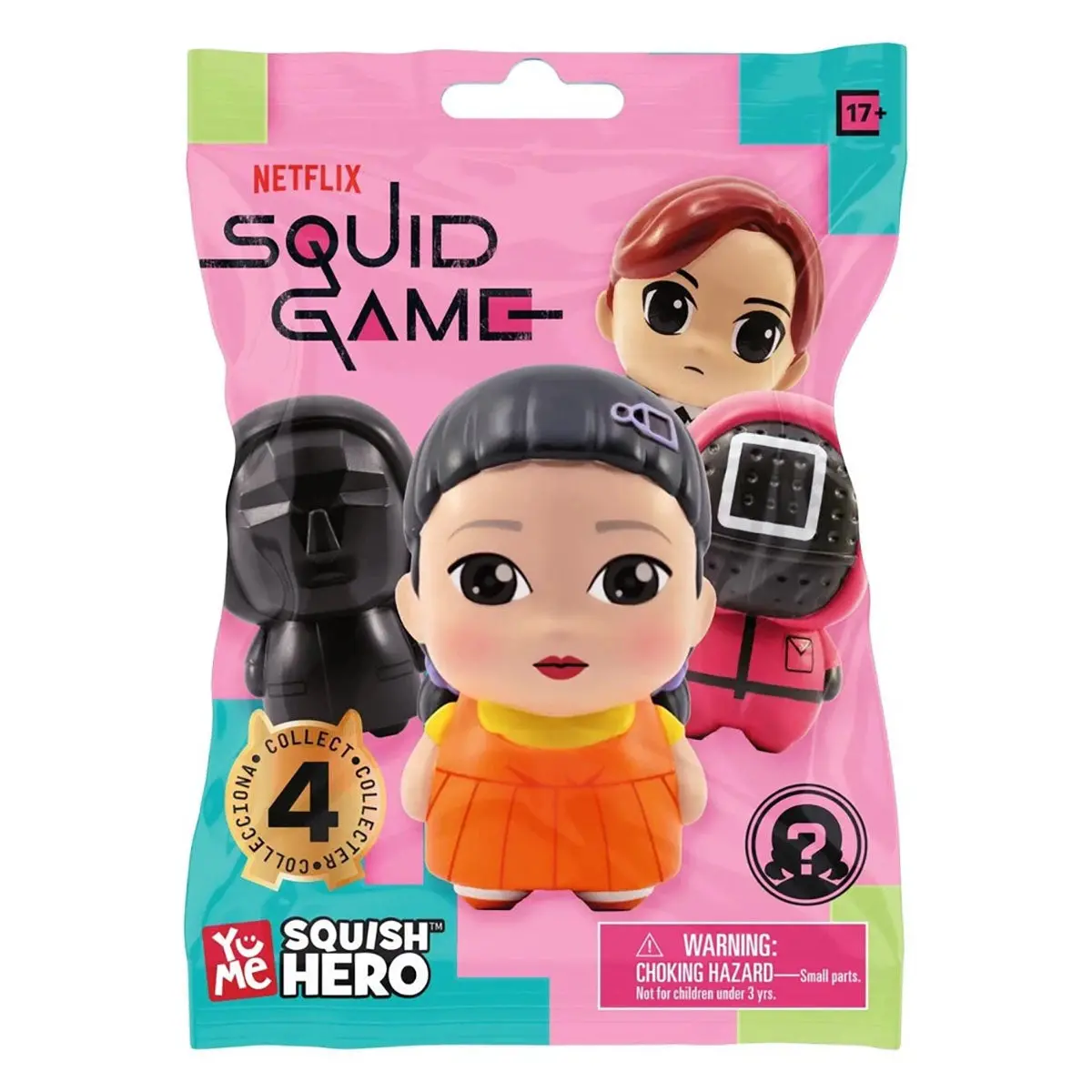Squid Game Squish Hero Figure Blind Bag (Styles Vary) 1