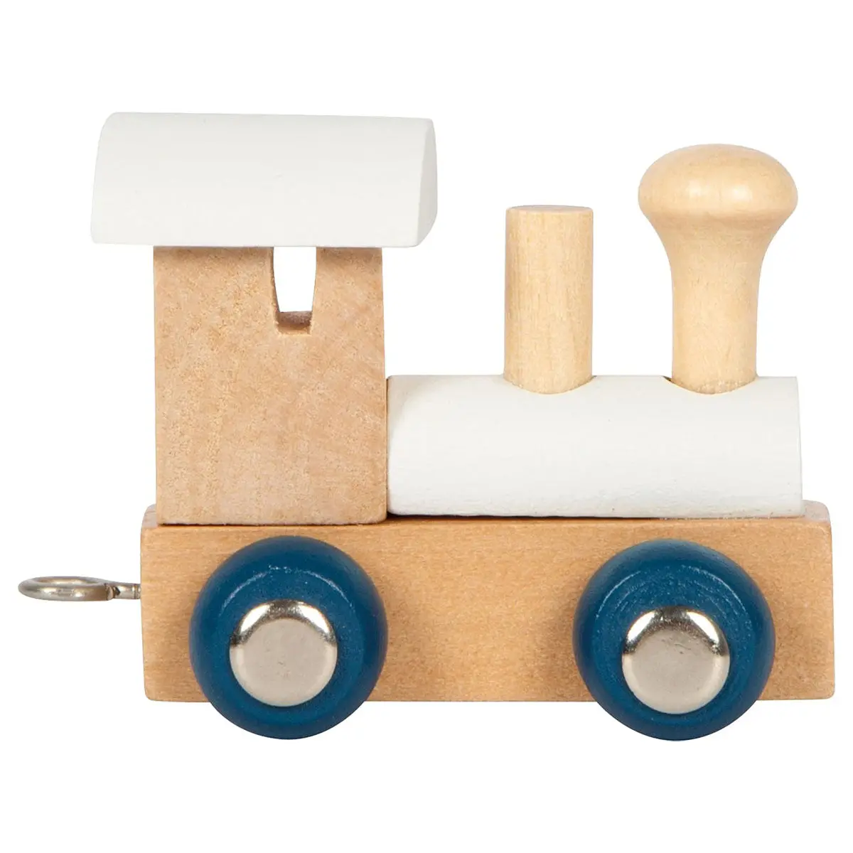 Letters Train Polar Snow White Train Engine Wooden Toy 1