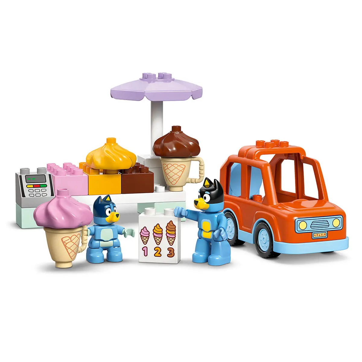 Lego Duplo Ice Cream Trip With Bluey Building Set 2