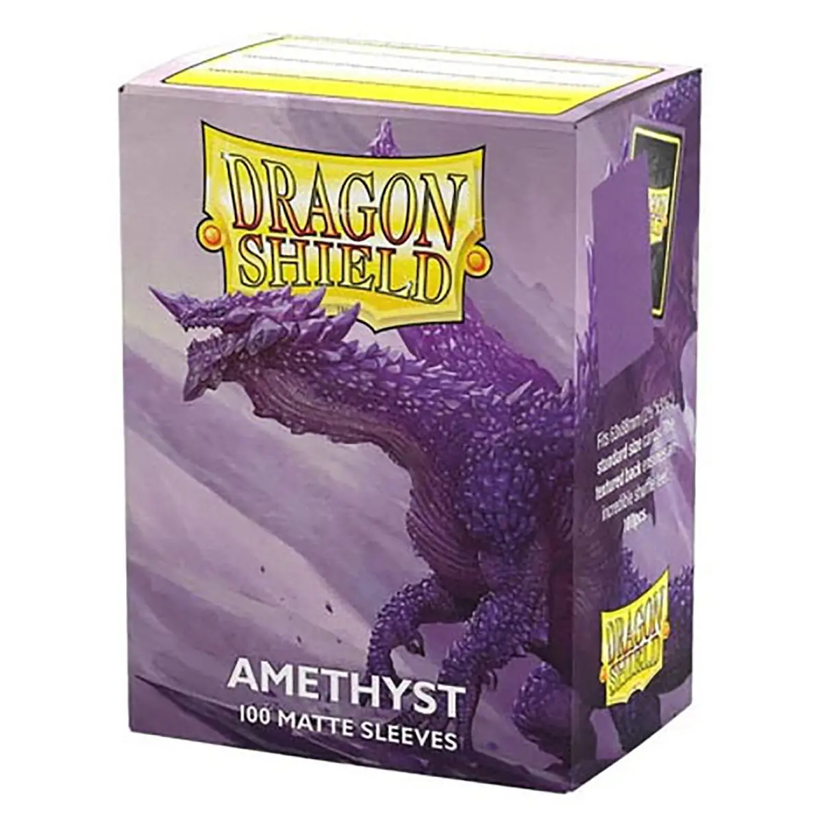 Dragon Shield Amethyst Matte Standard Size Card Sleeves (100 Pack) 1