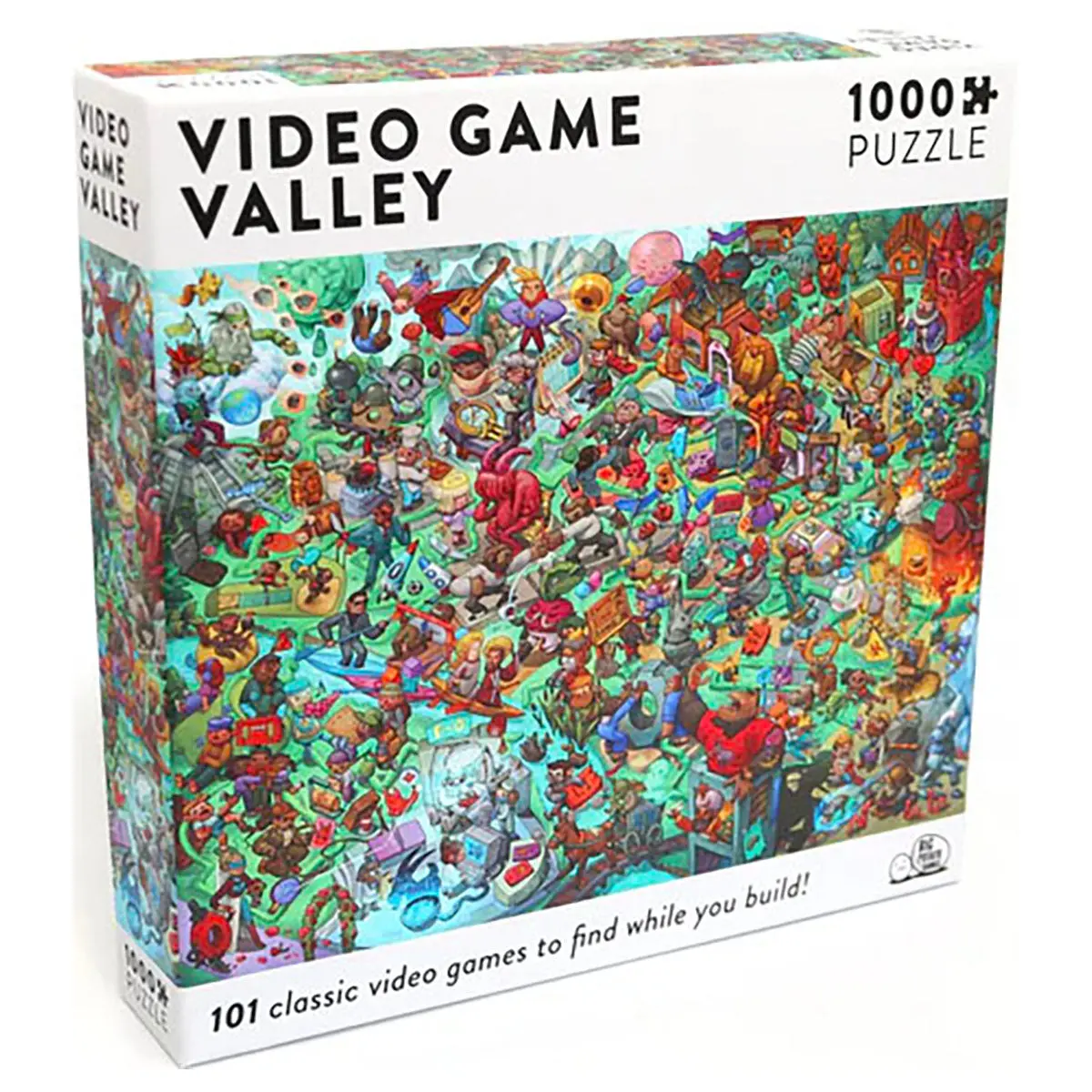 Video Game Valley 1000 Piece Jigsaw Puzzle 1