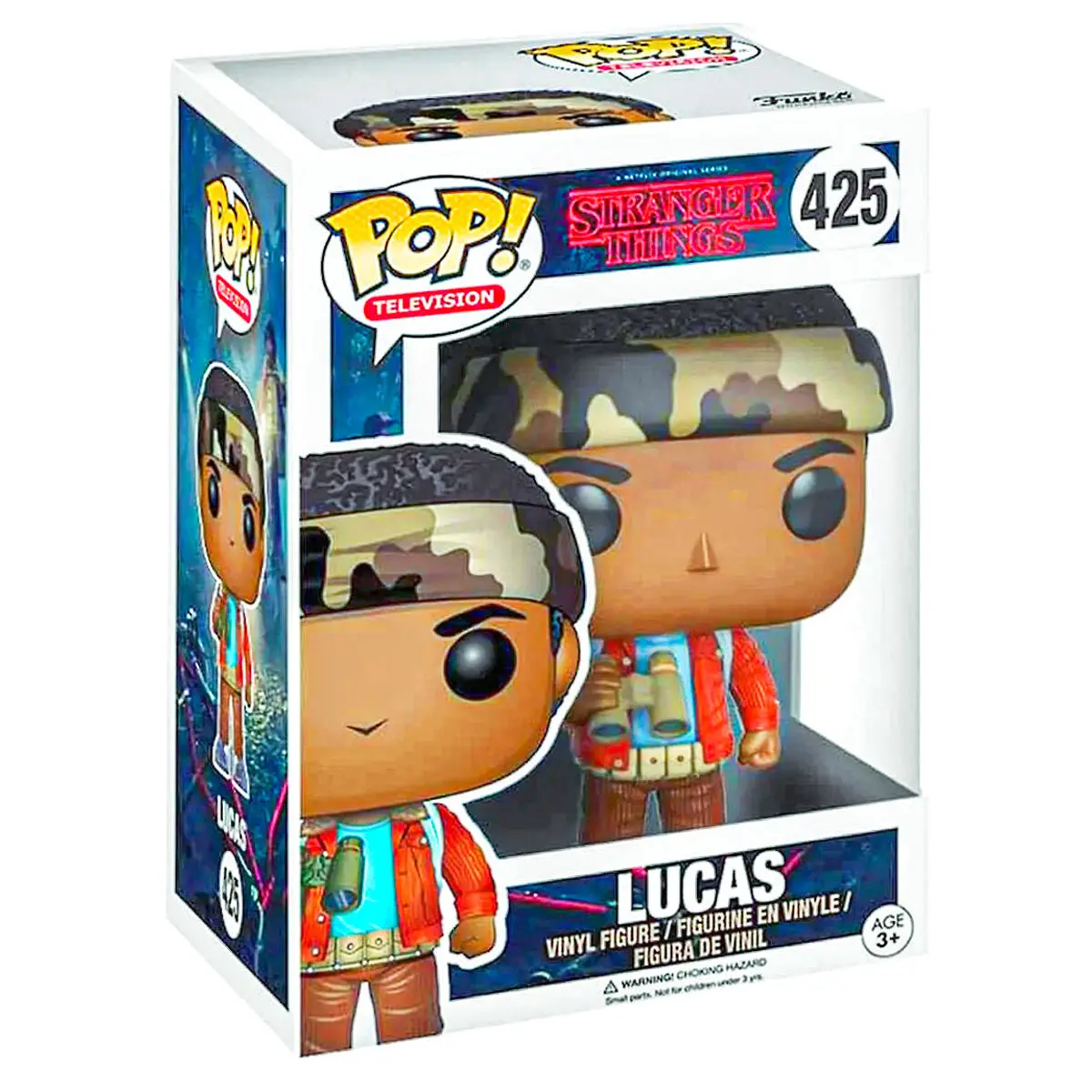Funko Pop! Television: Stranger Things Season 4: Lukas (With Binoculars) Vinyl Figure #425 1