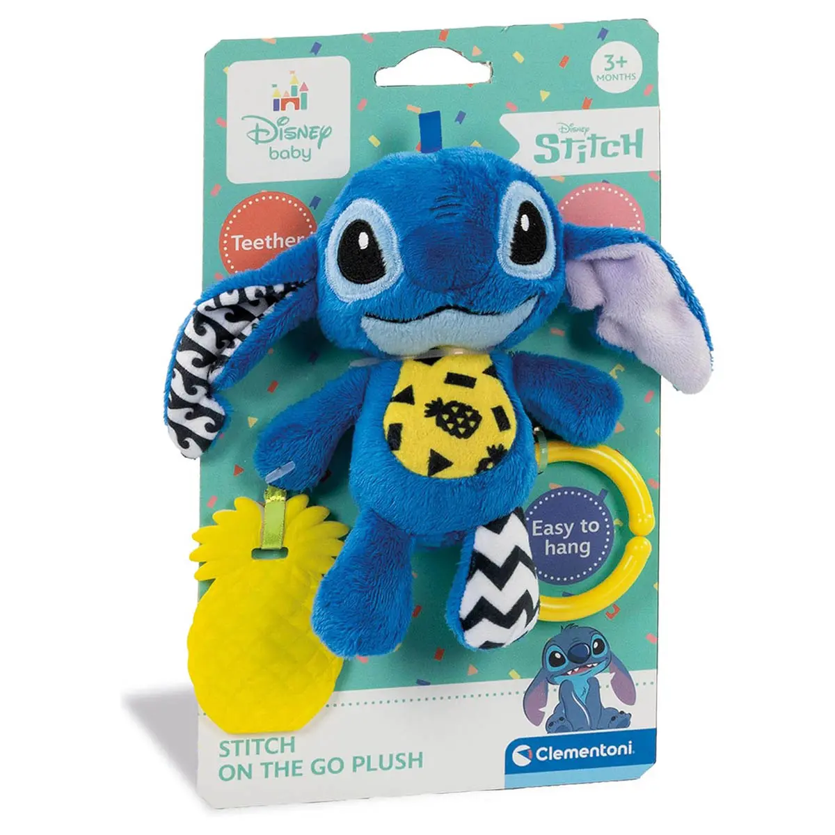 Clementoni Disney Baby Stitch On The Go Plush 1