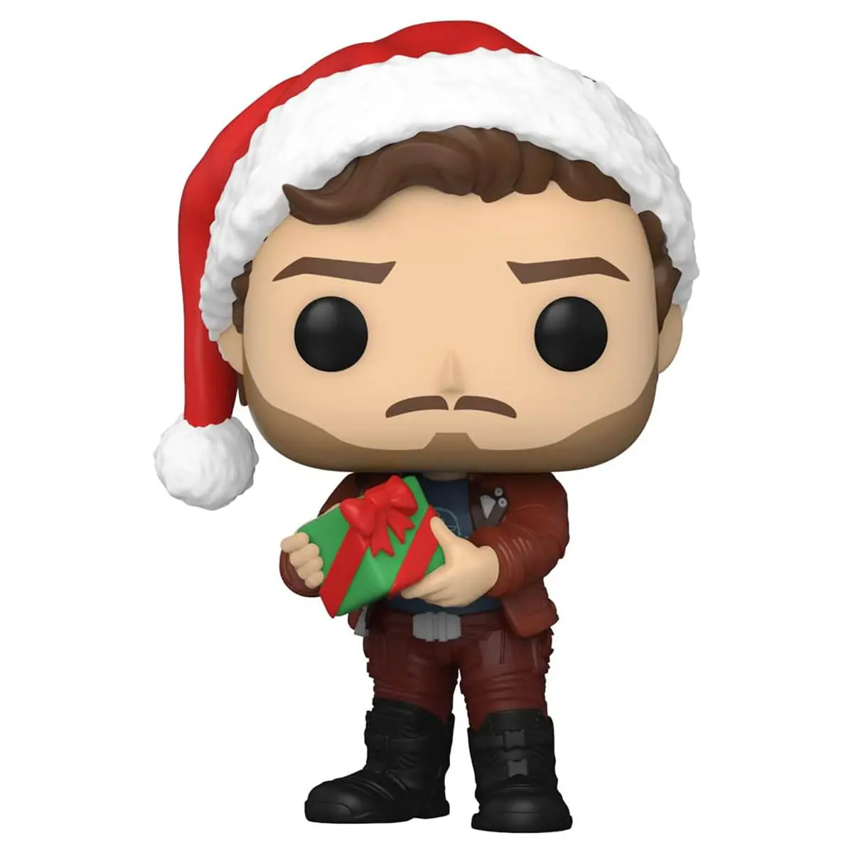 Funko Pop! Marvel: Guardians Of The Galaxy Holiday Special: Star-Lord Bobble-Head Vinyl Figure #1104 2