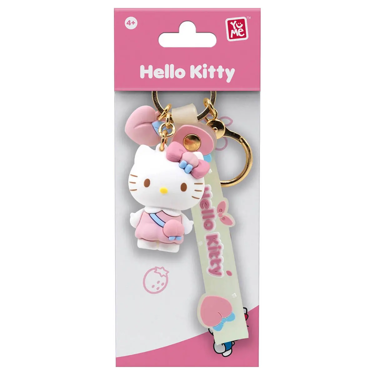 Hello Kitty And Friends Keychain & Strap Peach Series (Styles Vary) 1