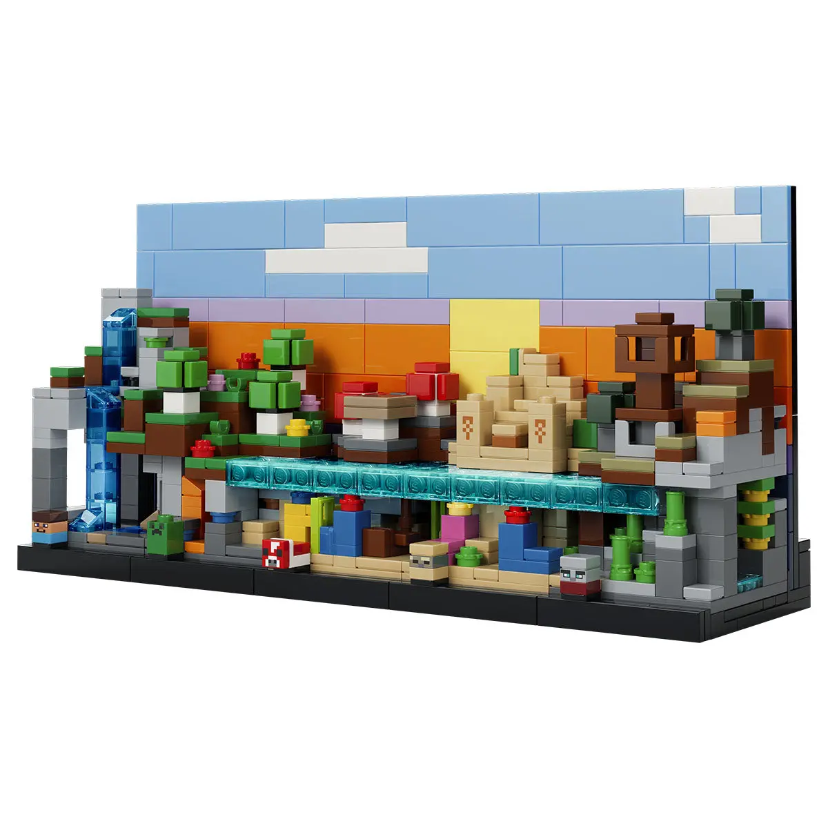 Lego Minecraft Mini Biomes Building Set 2