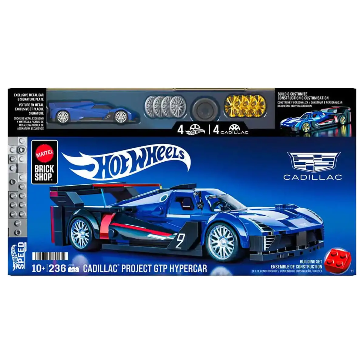Hot Wheels Cadillac Project Gtp Hypercar Building Set 1