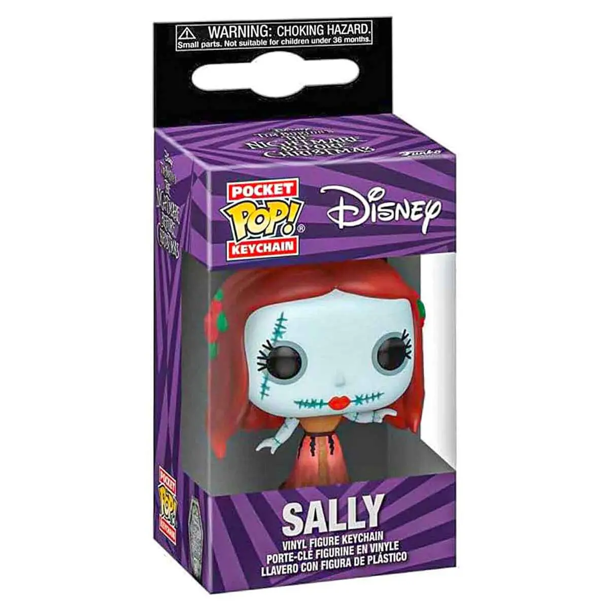 Funko Pop! Pocket Keychain: Disney: The Nightmare Before Christmas 30Th Anniversary: Sally (Formal) Vinyl Figure 1
