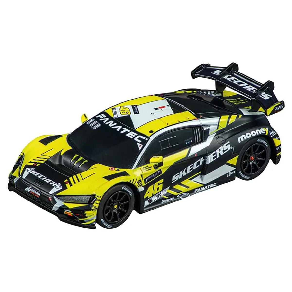 Audi R8 Lms Gt3 Evo Ii Valentino Rossi No.46 - Carrera Go!!! 1:43 Scale Slot Car 1
