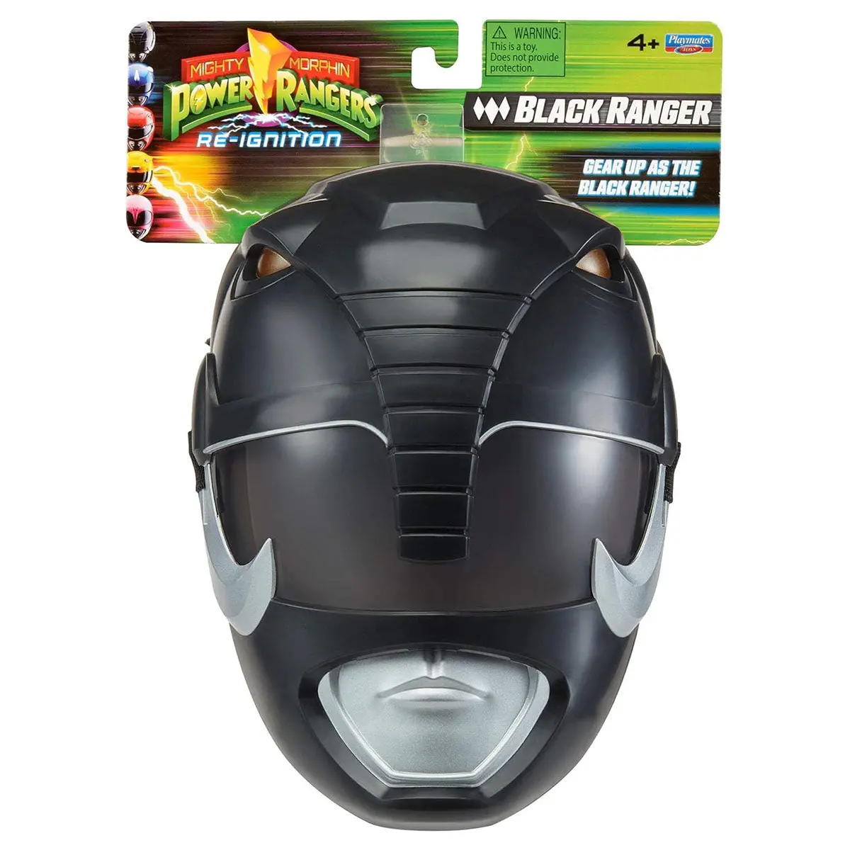 Mighty Morphin Power Rangers Re-Ignition Black Ranger Mask 1