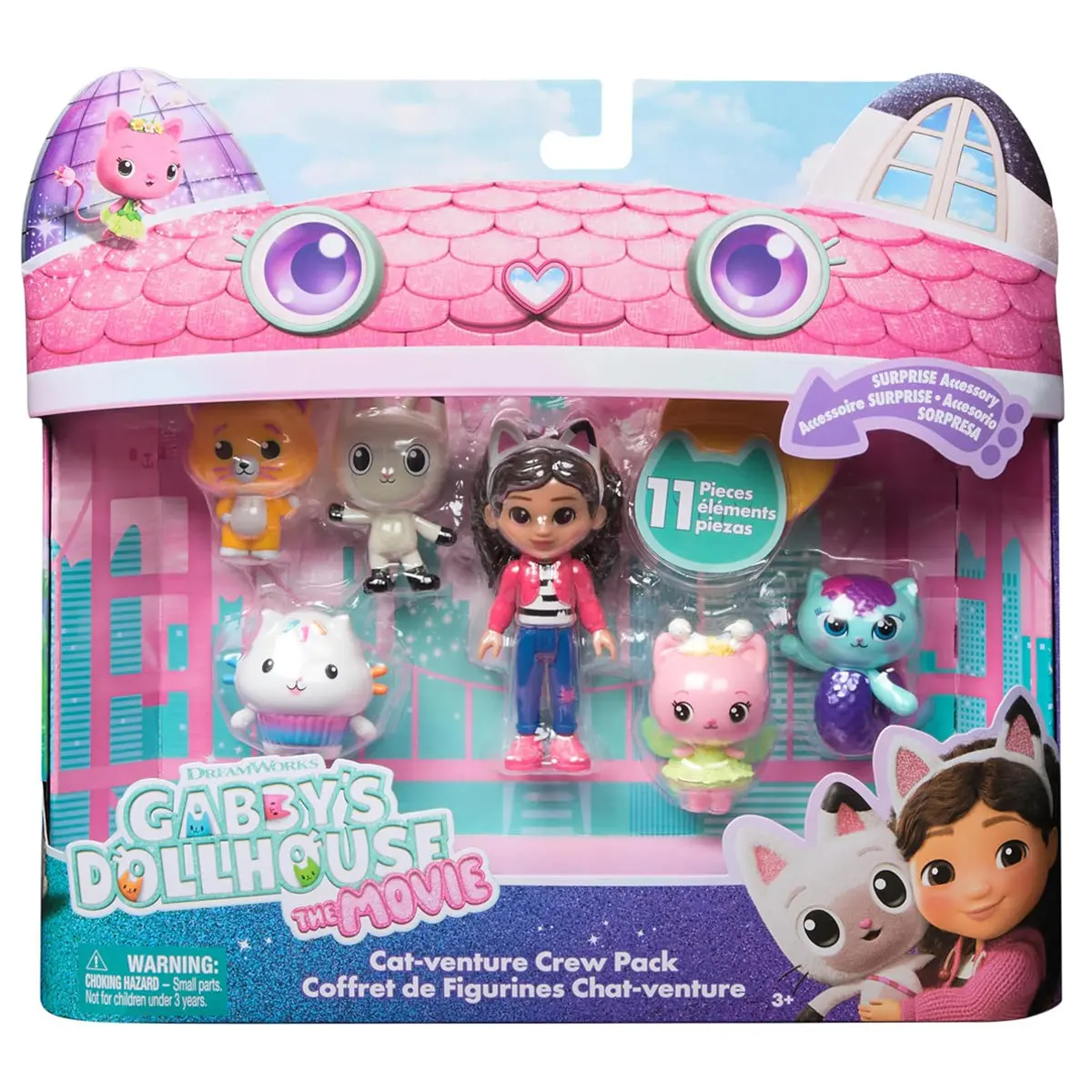 Gabby's Dollhouse: The Movie: Cat-Venture Crew Pack 1