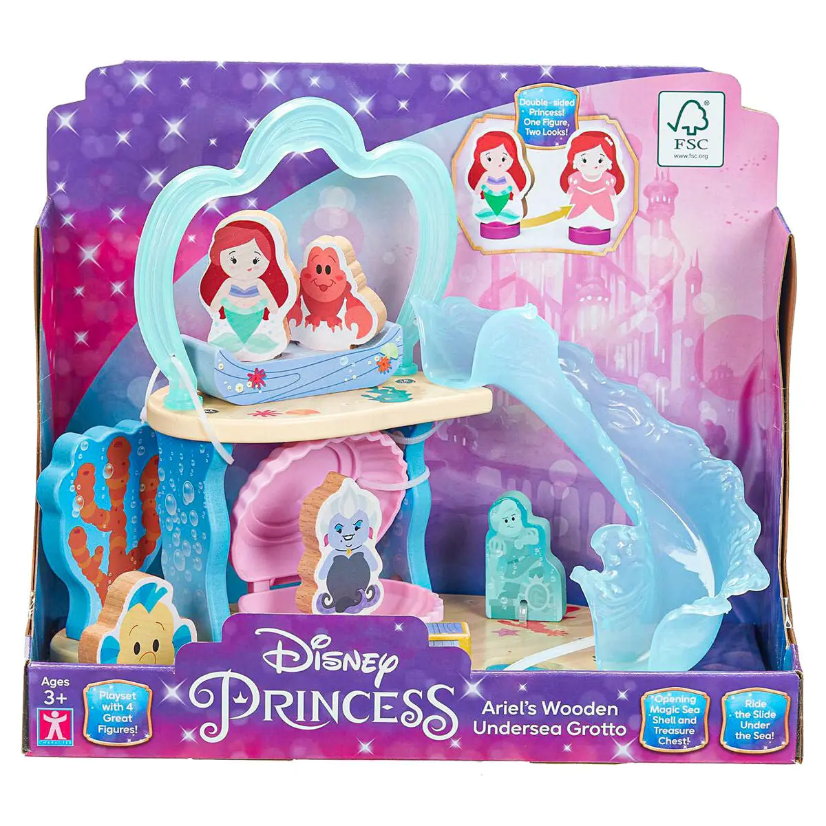 Disney Princess Ariel’S Wooden Undersea Grotto Playset 1