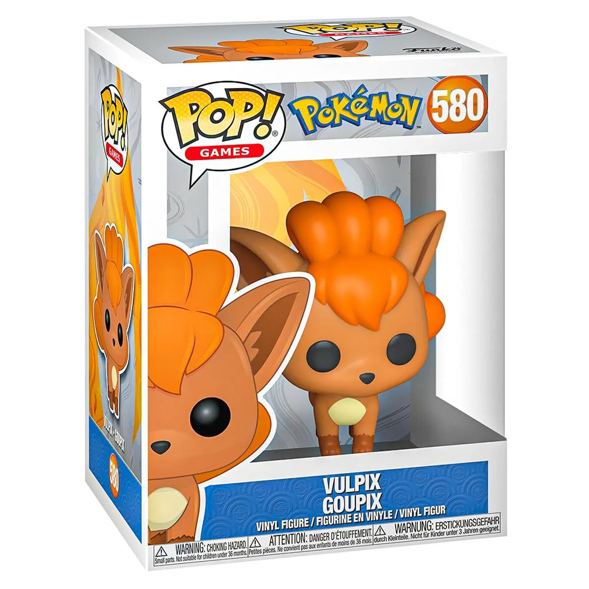 Funko Pop! Games: Pokémon Vulpix Vinyl Figure #580 1
