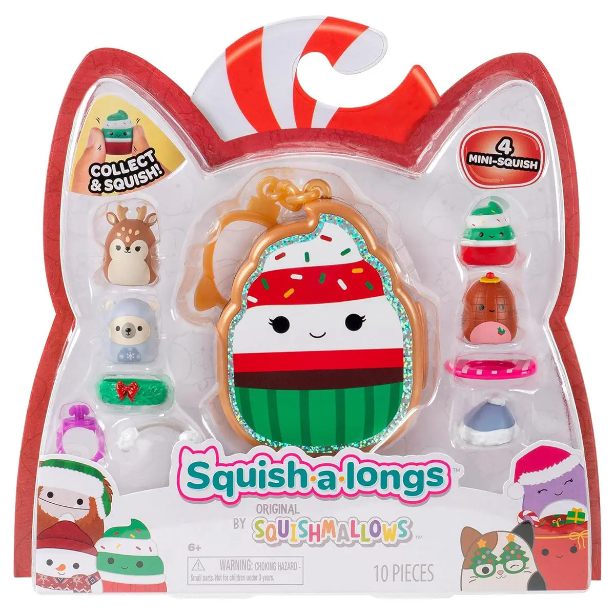 Squishmallows Squish-A-Longs Holiday Set #1 1
