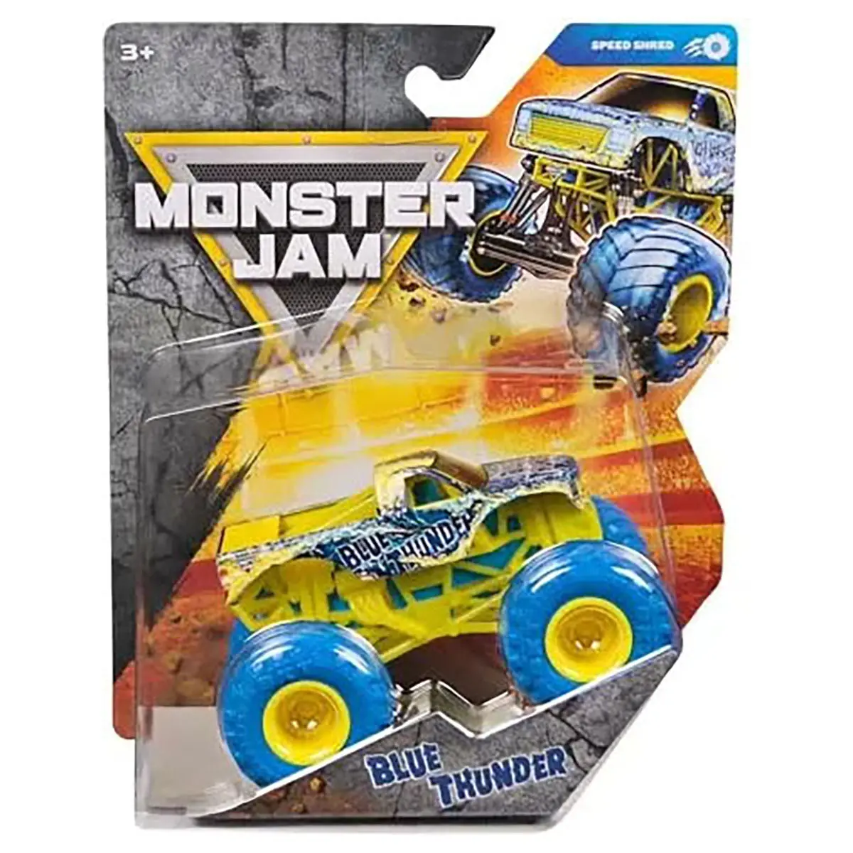 Monster Jam Speed Shred: Blue Thunder Truck 1