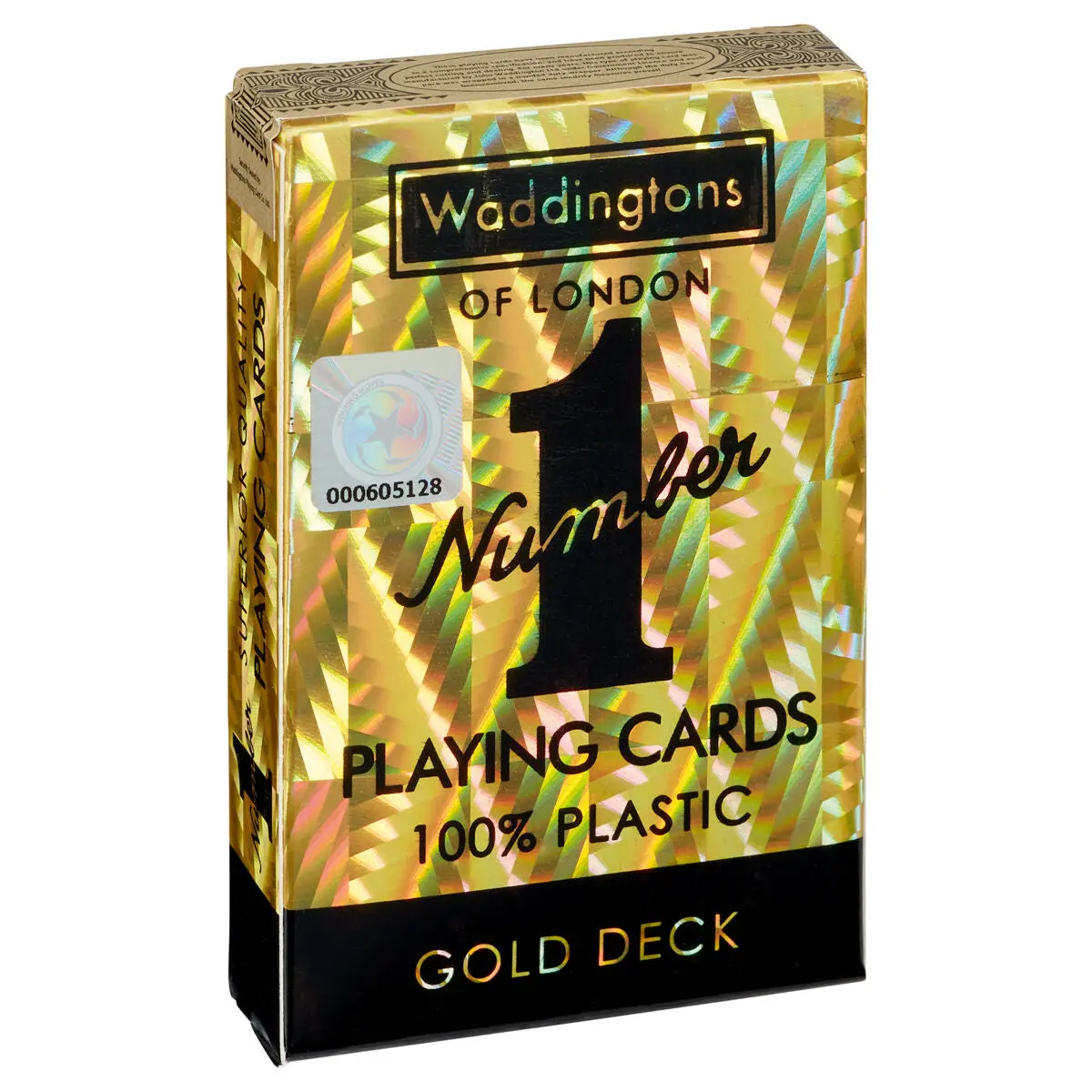 Waddingtons Of London No 1 Gold Deck Plastic Playing Cards 1