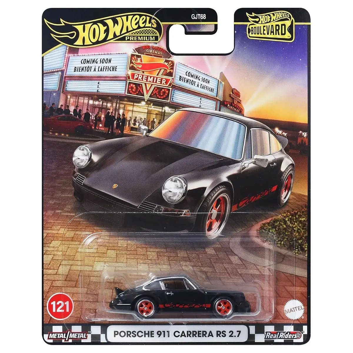 Hot Wheels Boulevard: Porsche 911 Carrera Rs 2.7 1:64 Die-Cast Car 1