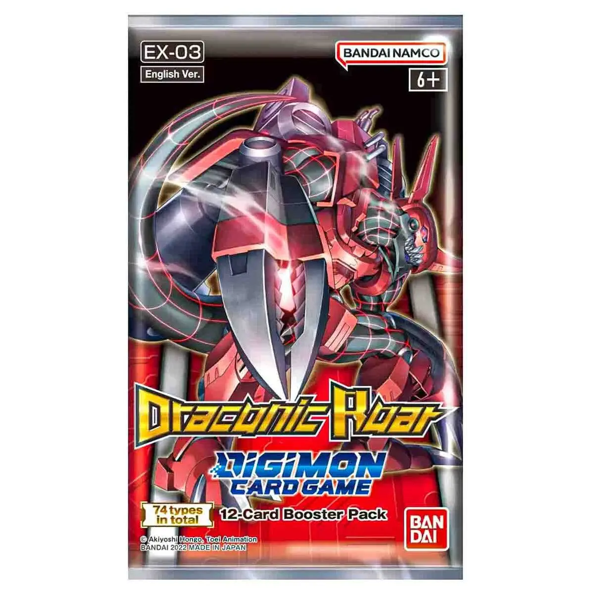Digimon Card Game: Draconic Roar Ex-03 Booster Pack 1